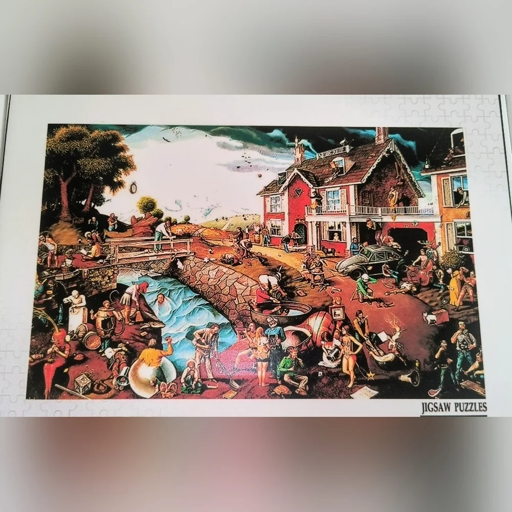 1000pc Vintage Altamont,NY Town Scene Jigsaw Puzzle NEW and SEALED BOX
